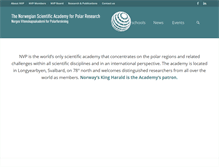 Tablet Screenshot of polar-academy.com